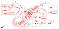 FAISCEAU DES FILS (LH) (5) pour Honda CIVIC DIESEL 1.6 MID 4 Portes 6 vitesses manuelles 2018