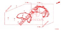 COMPTEUR (NS) pour Honda CIVIC DIESEL 1.6 MID 4 Portes 9 vitesses automatique 2018