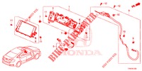 SYSTEME DE NAVIGATION/ANTENNE GPS (LH) pour Honda CIVIC DIESEL 1.6 MID 4 Portes 9 vitesses automatique 2018