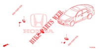 CAPTEUR LEVEE RAPIDE CAPOT pour Honda CIVIC DIESEL 1.6 TOP 4 Portes 6 vitesses manuelles 2018