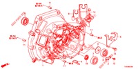CARTER D'EMBRAYAGE pour Honda CIVIC 1.4 COMFORT 5 Portes 6 vitesses manuelles 2012