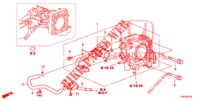 CORPS DE PAPILLON (1.4L) pour Honda CIVIC 1.4 COMFORT 5 Portes 6 vitesses manuelles 2012