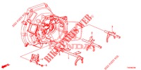 FOURCHETTE DE SELECTION pour Honda CIVIC 1.4 COMFORT 5 Portes 6 vitesses manuelles 2012