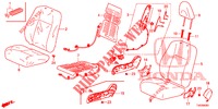 SIEGE AVANT (D.) (LH) pour Honda CIVIC 1.4 COMFORT 5 Portes 6 vitesses manuelles 2012