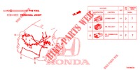 CONNECTEUR ELECTRIQUE (ARRIERE) pour Honda CIVIC 1.8 COMFORT 5 Portes 6 vitesses manuelles 2012