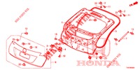 HAYON ARRIERE pour Honda CIVIC 1.8 COMFORT 5 Portes 6 vitesses manuelles 2012
