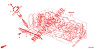 BOBINE TROU BOUCHON (1.8L) pour Honda CIVIC 1.8 COMFORT 5 Portes 5 vitesses automatique 2012