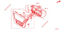 COMMANDE DE CHAUFFAGE (LH) pour Honda CIVIC 1.8 COMFORT 5 Portes 5 vitesses automatique 2012