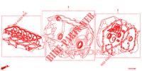 TROUSSE DE JOINT (1.8L) pour Honda CIVIC 1.8 COMFORT 5 Portes 5 vitesses automatique 2012
