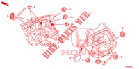 ANNEAU (ARRIERE) pour Honda CIVIC DIESEL 2.2 ELEGANCE 5 Portes 6 vitesses manuelles 2012