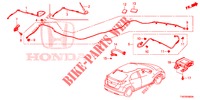 ANTENNE (LH) pour Honda CIVIC DIESEL 2.2 ELEGANCE 5 Portes 6 vitesses manuelles 2012