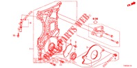 CARTER DE CHAINE (DIESEL) (2.2L) pour Honda CIVIC DIESEL 2.2 ELEGANCE 5 Portes 6 vitesses manuelles 2012