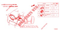 CONNECTEUR ELECTRIQUE (ARRIERE) pour Honda CIVIC DIESEL 2.2 ELEGANCE 5 Portes 6 vitesses manuelles 2012