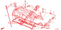 COUVERCLE DE CULASSE (DIESEL) (2.2L) pour Honda CIVIC DIESEL 2.2 ELEGANCE 5 Portes 6 vitesses manuelles 2012