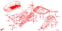 COUVERCLE INFERIEUR pour Honda CIVIC DIESEL 2.2 ELEGANCE 5 Portes 6 vitesses manuelles 2012