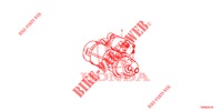 DEMARREUR (DENSO) (DIESEL) (2.2L) pour Honda CIVIC DIESEL 2.2 ELEGANCE 5 Portes 6 vitesses manuelles 2012