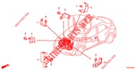 ETAI FAISCEAU DE FILS MOTEUR (DIESEL) (2.2L) pour Honda CIVIC DIESEL 2.2 ELEGANCE 5 Portes 6 vitesses manuelles 2012