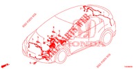 FAISCEAU DES FILS (1) (LH) pour Honda CIVIC DIESEL 2.2 ELEGANCE 5 Portes 6 vitesses manuelles 2012