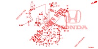 FLEXIBLE DE RADIATEUR/RESERVOIR DE RESERVE (DIESEL) (2.2L) pour Honda CIVIC DIESEL 2.2 ELEGANCE 5 Portes 6 vitesses manuelles 2012