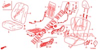 SIEGE AVANT (D.) (LH) pour Honda CIVIC DIESEL 2.2 ELEGANCE 5 Portes 6 vitesses manuelles 2012
