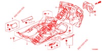 TAPIS DE SOL pour Honda CIVIC DIESEL 2.2 ELEGANCE 5 Portes 6 vitesses manuelles 2012