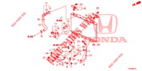 FLEXIBLE DE RADIATEUR/RESERVOIR DE RESERVE (DIESEL) (2.2L) pour Honda CIVIC DIESEL 2.2 EXCLUSIVE 5 Portes 6 vitesses manuelles 2012