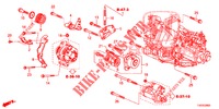 TENDEUR AUTOMATIQUE (DIESEL) (2.2L) pour Honda CIVIC DIESEL 2.2 EXCLUSIVE 5 Portes 6 vitesses manuelles 2012