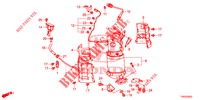 CONVERTISSEUR (DIESEL) (2.2L) pour Honda CIVIC DIESEL 2.2 EXECUTIVE 5 Portes 6 vitesses manuelles 2012