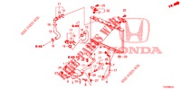 FLEXIBLE DE RADIATEUR/RESERVOIR DE RESERVE (DIESEL) (2.2L) pour Honda CIVIC DIESEL 2.2 EXECUTIVE 5 Portes 6 vitesses manuelles 2012