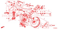 MAITRE CYLINDRE DE FREIN/ALIMENTATION PRINCIPALE (DIESEL) (LH) pour Honda CIVIC DIESEL 2.2 EXECUTIVE 5 Portes 6 vitesses manuelles 2012
