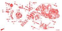 TENDEUR AUTOMATIQUE (DIESEL) (2.2L) pour Honda CIVIC DIESEL 2.2 EXECUTIVE 5 Portes 6 vitesses manuelles 2012
