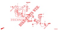 TUYAU D'HUILE DU TURBOCOMPRESSEUR (DIESEL) (2.2L) pour Honda CIVIC DIESEL 2.2 EXECUTIVE 5 Portes 6 vitesses manuelles 2012