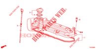 COUVERCLE DE CULASSE (1.4L) pour Honda CIVIC 1.4 COMFORT 5 Portes 6 vitesses manuelles 2013