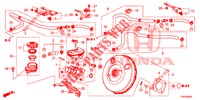 MAITRE CYLINDRE DE FREIN/ALIMENTATION PRINCIPALE (LH) pour Honda CIVIC 1.4 COMFORT 5 Portes 6 vitesses manuelles 2013