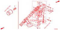 POMPE A HUILE (1.4L) pour Honda CIVIC 1.4 COMFORT 5 Portes 6 vitesses manuelles 2013