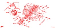 TENDEUR AUTOMATIQUE (1.4L) pour Honda CIVIC 1.4 COMFORT 5 Portes 6 vitesses manuelles 2013