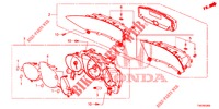 COMPTEUR pour Honda CIVIC 1.4 S 5 Portes 6 vitesses manuelles 2013