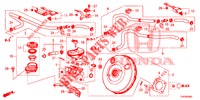 MAITRE CYLINDRE DE FREIN/ALIMENTATION PRINCIPALE (LH) pour Honda CIVIC 1.4 S 5 Portes 6 vitesses manuelles 2013