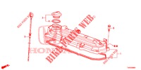 COUVERCLE DE CULASSE (1.4L) pour Honda CIVIC 1.4 EXECUTIVE 5 Portes 6 vitesses manuelles 2013