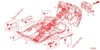 TAPIS DE SOL pour Honda CIVIC 1.4 EXECUTIVE 5 Portes 6 vitesses manuelles 2013