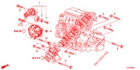TENDEUR AUTOMATIQUE (1.4L) pour Honda CIVIC 1.4 EXECUTIVE 5 Portes 6 vitesses manuelles 2013