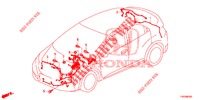 FAISCEAU DES FILS (1) (LH) pour Honda CIVIC 1.8 EXECUTIVE 5 Portes 5 vitesses automatique 2013