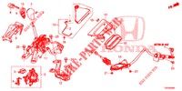 LEVIER DE SELECTION (LH) pour Honda CIVIC 1.8 EXECUTIVE 5 Portes 5 vitesses automatique 2013