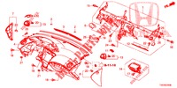 PANNEAU D'INSTRUMENT (LH) pour Honda CIVIC 1.8 EXECUTIVE 5 Portes 5 vitesses automatique 2013