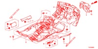 TAPIS DE SOL pour Honda CIVIC 1.8 EXECUTIVE 5 Portes 5 vitesses automatique 2013