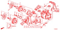 CLIMATISEUR (COMPRESSEUR) (1.8L) pour Honda CIVIC 1.8 LIFESTYLE 5 Portes 6 vitesses manuelles 2013