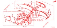 COMPTEUR pour Honda CIVIC 1.8 LIFESTYLE 5 Portes 6 vitesses manuelles 2013