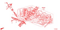 BOBINE TROU BOUCHON (1.8L) pour Honda CIVIC 1.8 LIFESTYLE 5 Portes 5 vitesses automatique 2013