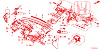 PANNEAU D'INSTRUMENT (LH) pour Honda CIVIC 1.8 S 5 Portes 5 vitesses automatique 2013