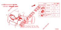 CONNECTEUR ELECTRIQUE (ARRIERE) pour Honda CIVIC 1.8 EXECUTIVE 5 Portes 6 vitesses manuelles 2013